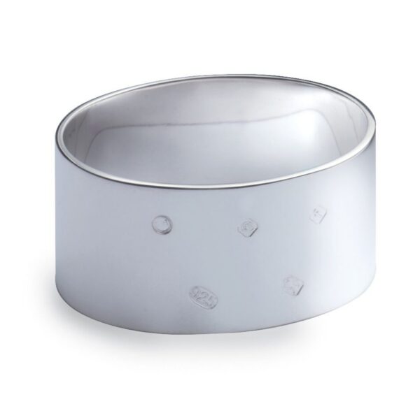 Silver Oval Napkin Ring