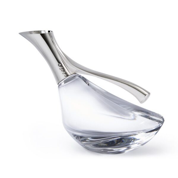 Silver Duck Wine Jug