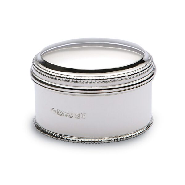 Silver Large Bead Box