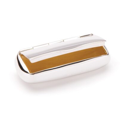 Silver Heavy Gents Pill Box
