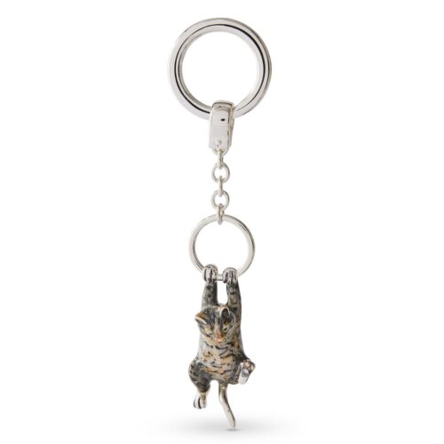 Tabby Cat Keyring