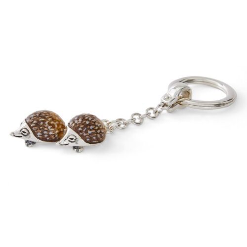 Hedgehogs Keyring