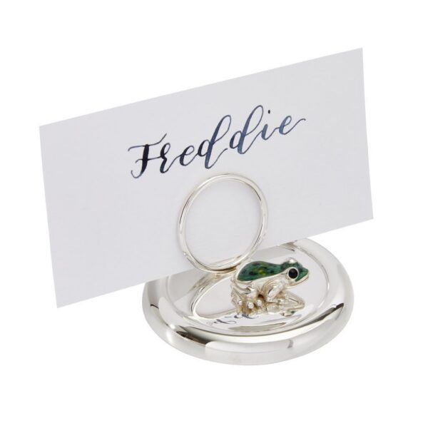 Frog Place Card Holder
