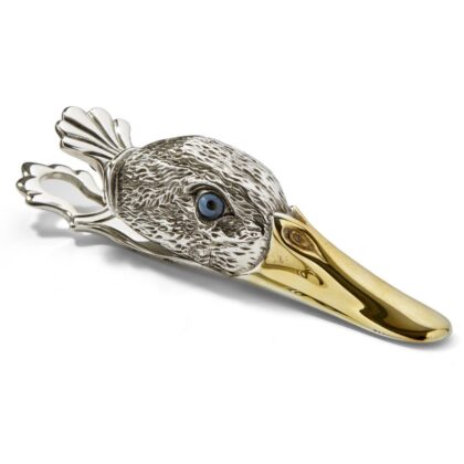 Silver Duck Head Paper Clip