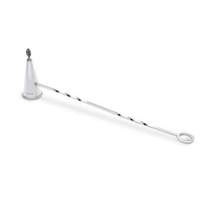 Silver Twisted Candle Snuffer Long