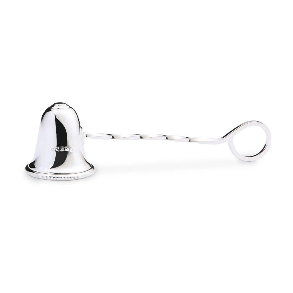 Silver Twisted Candle Snuffer Short