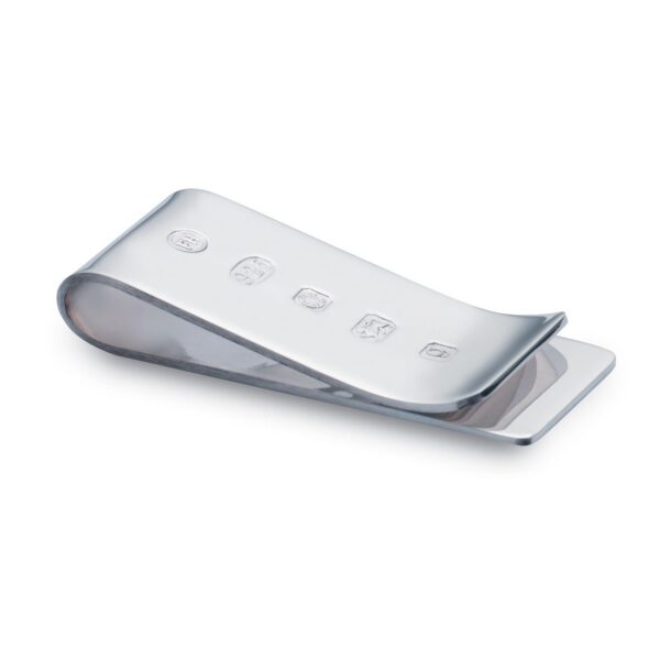 Silver Heavy Money Clip