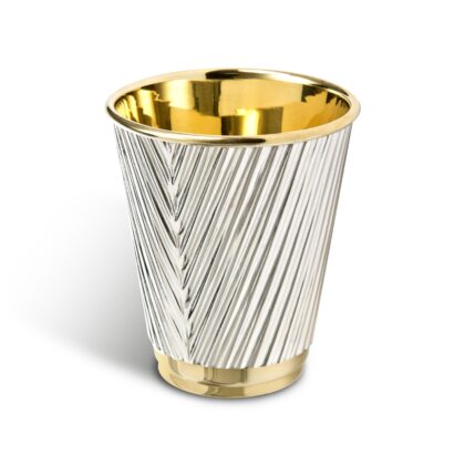 Ribbed coffee cup