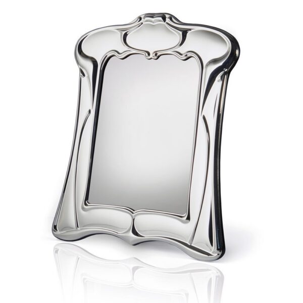 Silver photograph frame with mirror - Glasgow