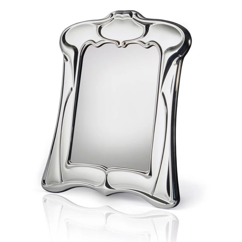 Silver photograph frame with mirror - Glasgow