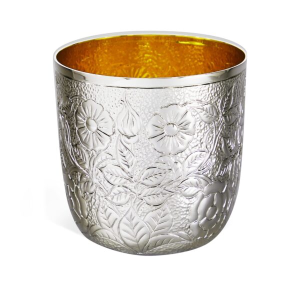Queen Elizabeth II Silver Rose Beaker