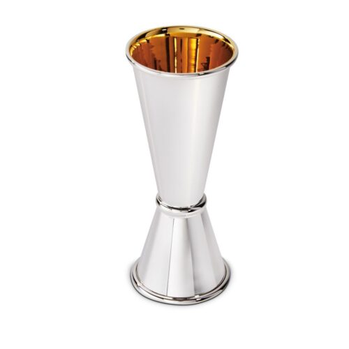 Silver drinks measure
