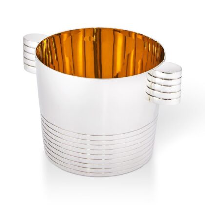 Silver Ice Bucket Art Deco