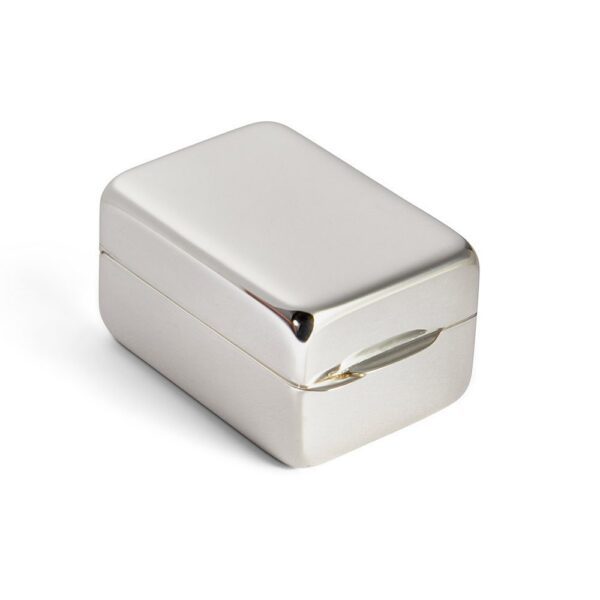 Silver Tablet pill box