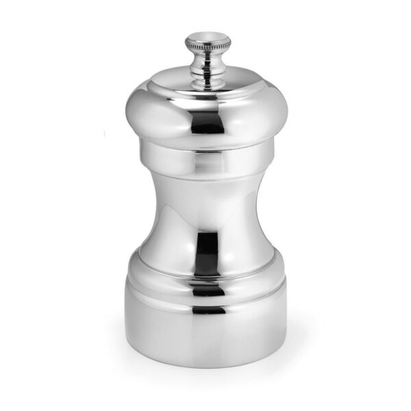 Silver pepper mill