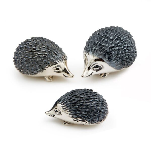 Hedgehogs Oxidised Finish