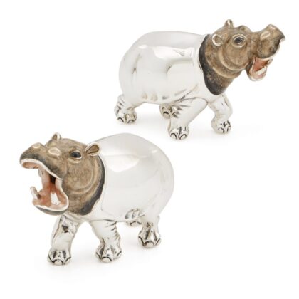 Hippos With Enamel Heads