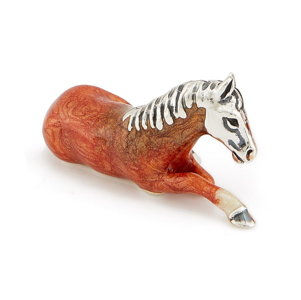 Light Brown Horses Standing/Sitting - Image 3