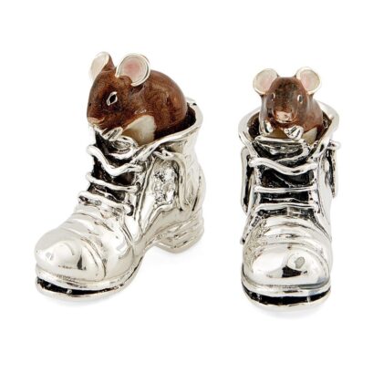 Brown Mice In Boots