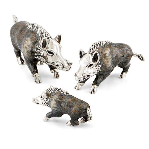 Grey Wild Boars
