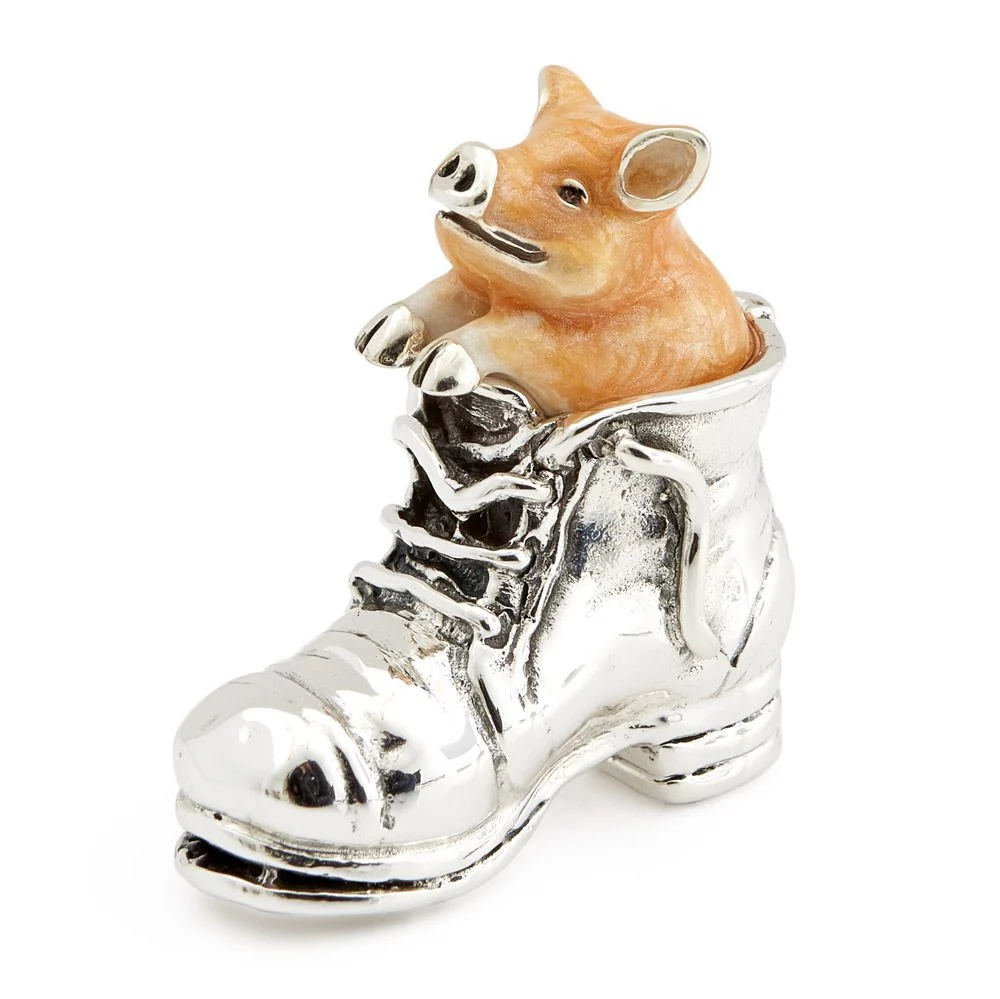 Piglet in a Shoe