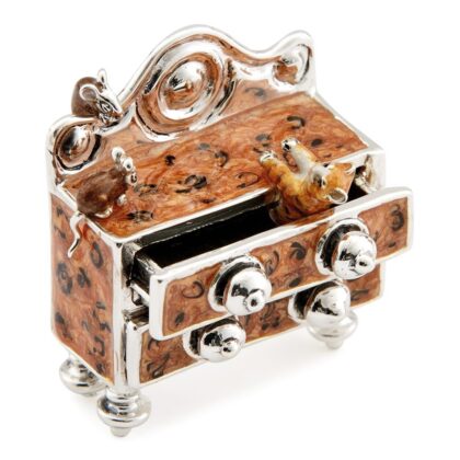 Cat & Mice In Chest Of Drawers