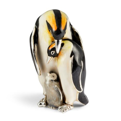Penguin Family Huddling