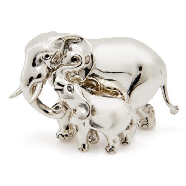 Elephant Mother and Baby - Plain Finish