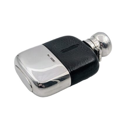 Small flask with leather - Sheffield 1930