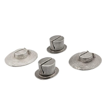 4 Hats menu holders - London 2018