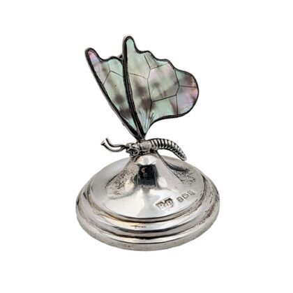 Butterfly MOP menu holder - Birmingham 1912