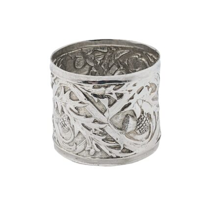 Thistle napkin ring - London, 2001