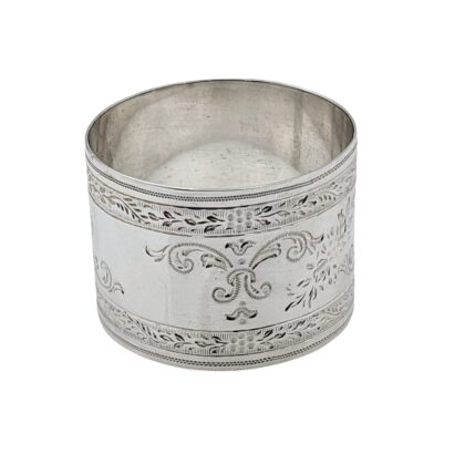 Delicate engraving ring - London, 1896