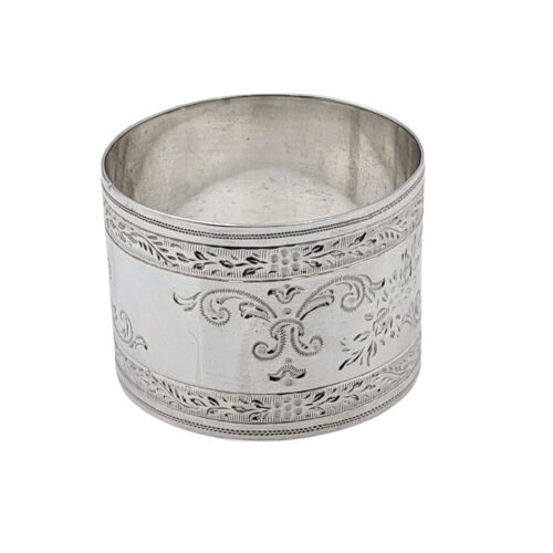 Delicate engraving ring - London, 1896