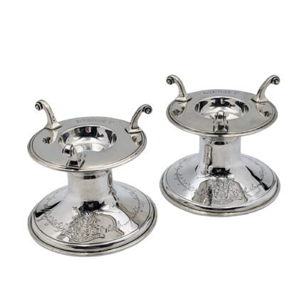 Pair Livery salts - London 1911