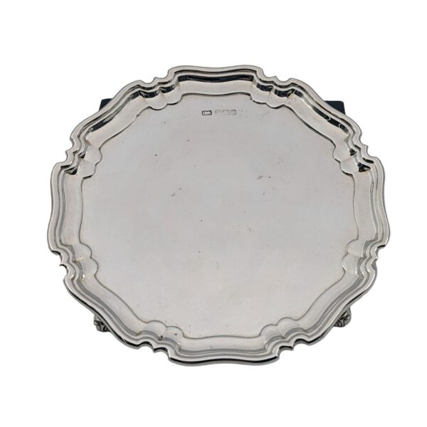 6inch salver - Sheffield 1908