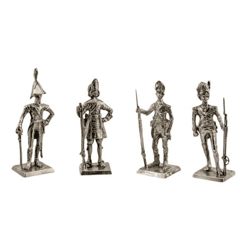 4 Military figures - London 1978
