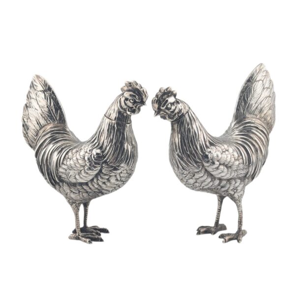 Pair of cockerels - Chester 1905