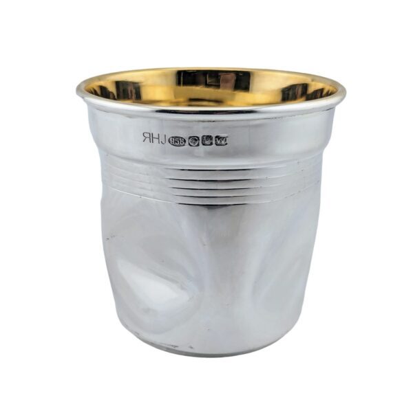 Silver Crushed ‘Water Beaker’