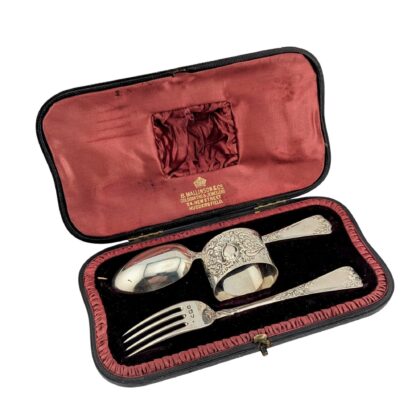 Christening set - London 1894