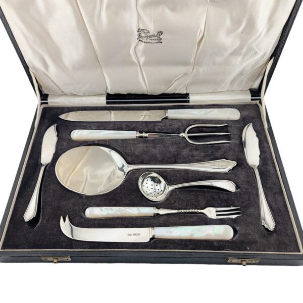 Dessert set - Sheffield 1930