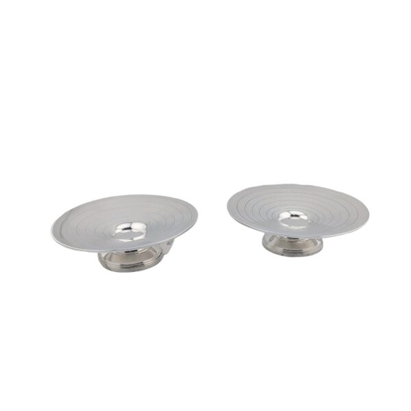 Pair round dishes - Birmingham 1948