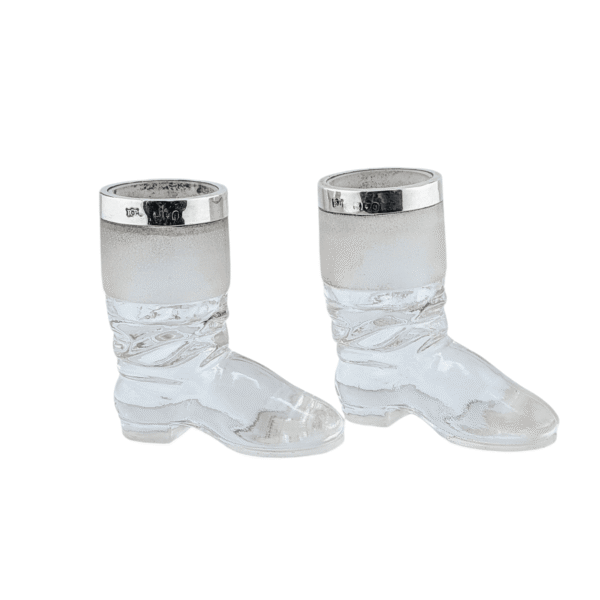 Pair Boot toothpick holder - London 1900