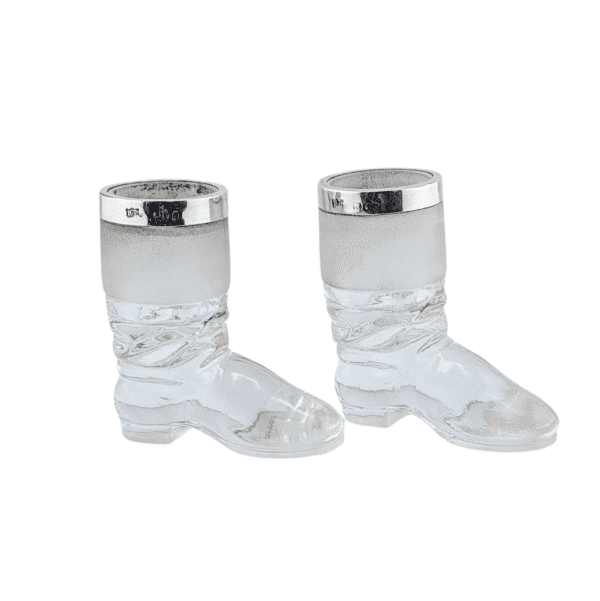 Pair Boot toothpick holder - London 1900
