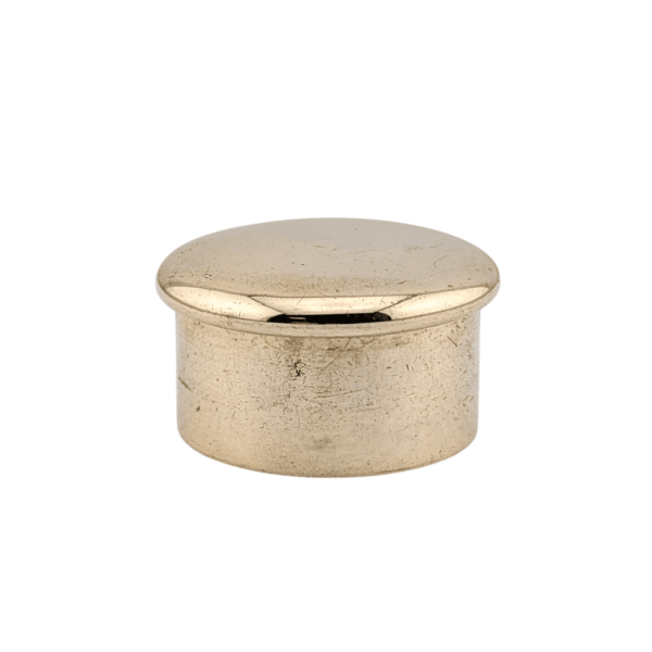 Gilt box small round - Birmingham 1919