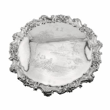 Salver London - 1847