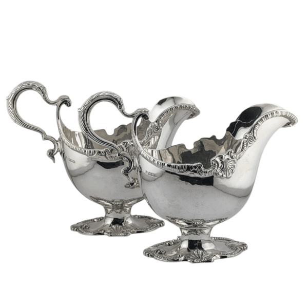 Pair of Sauce Boats - Sheffield 1909