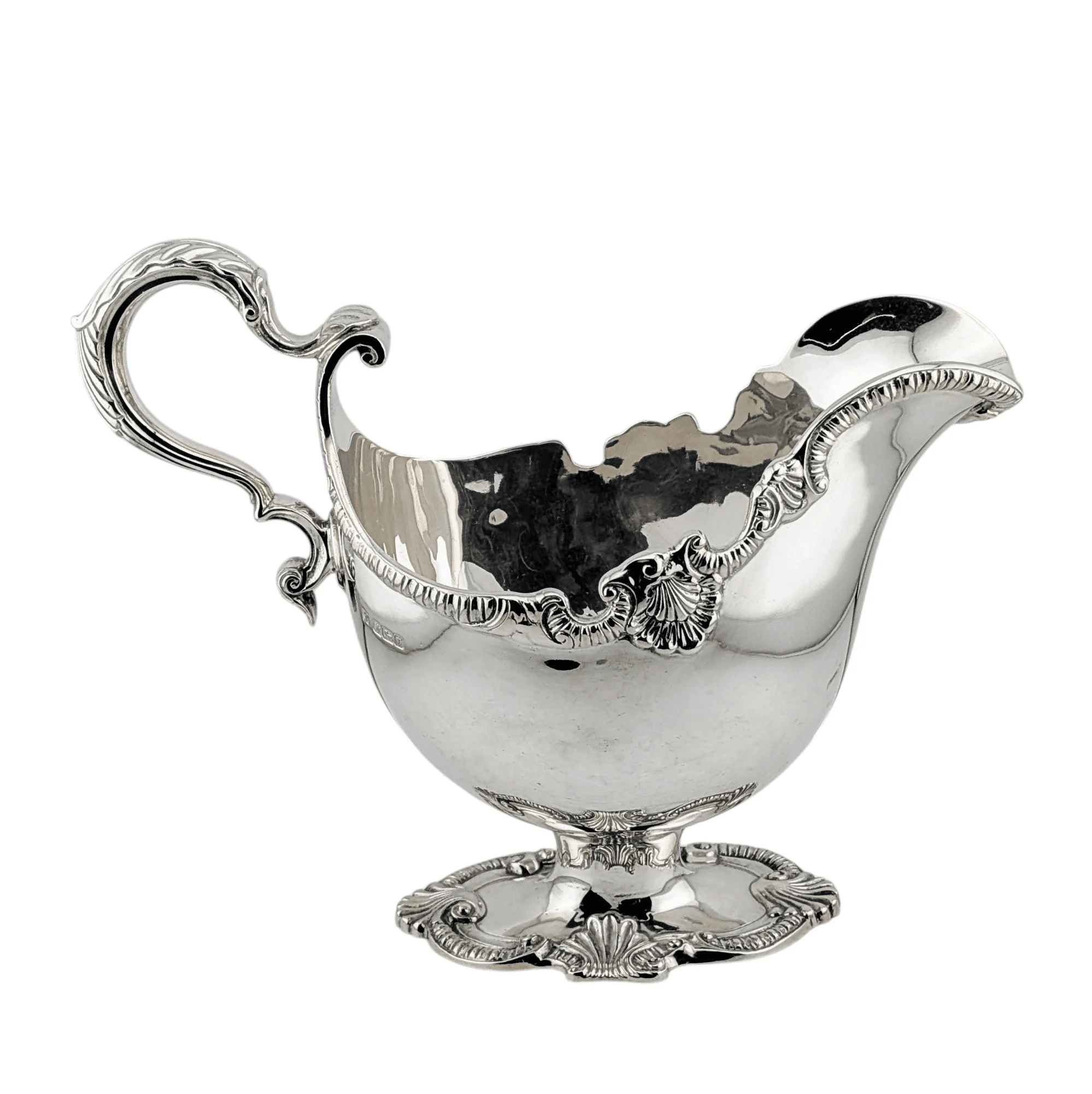 Pair of Sauce Boats - Sheffield 1909 - Image 2