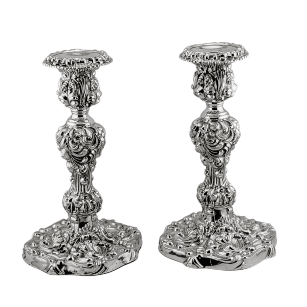 Pair of Candlesticks - Sheffield 1824
