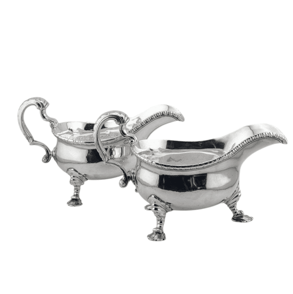 Pair of Sauce Boats - London 1754